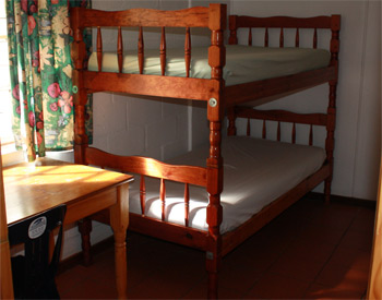 Bunkstyle bedroom (Sleeps 6) R330.00 per person